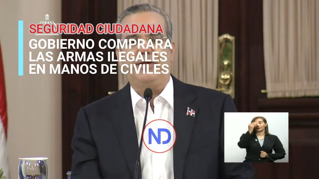 Video | Gobierno iniciará plan de desarme comprando las armas ilegales 2 26990