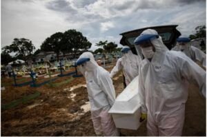 Brasil encadena cinco días con más de 1.300 muertes diarias por covid-19
