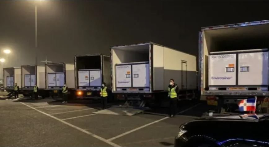 Muestran en China los preparativos para enviar vacunas a Dominicana