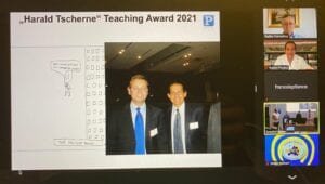 Rubén Peralta Rosario gana premio mundial Harald Tscherne Teaching Award 2021