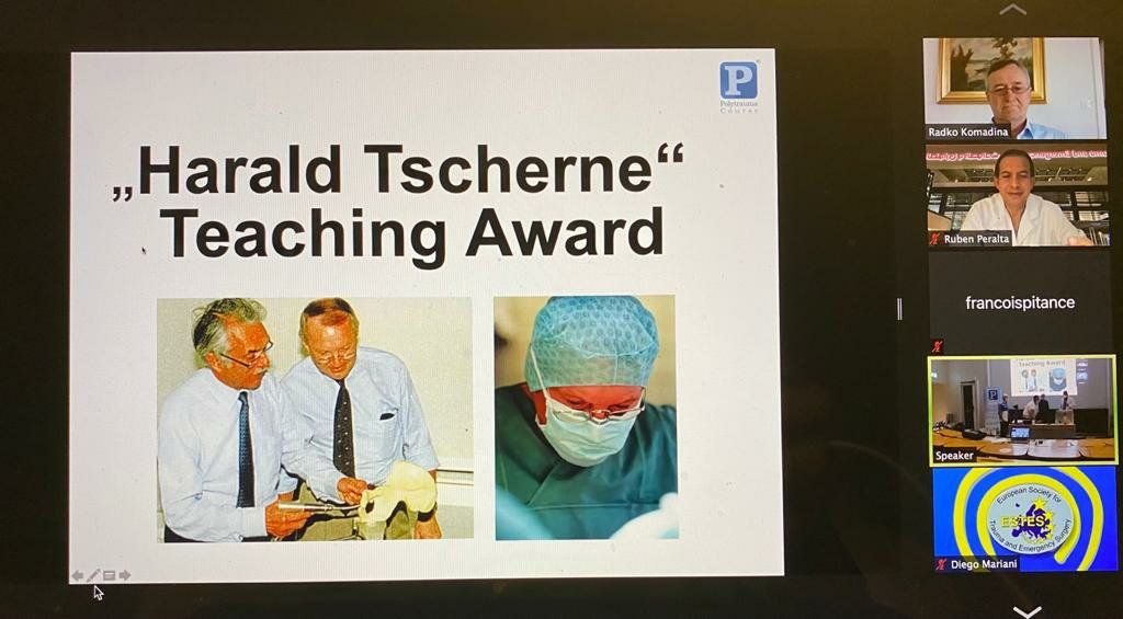 Ruben Peralta Qatar 02 Rubén Peralta Rosario gana premio mundial Harald Tscherne Teaching Award 2021