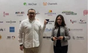 Tencent galardona Oficina de Turismo de República Dominicana en China