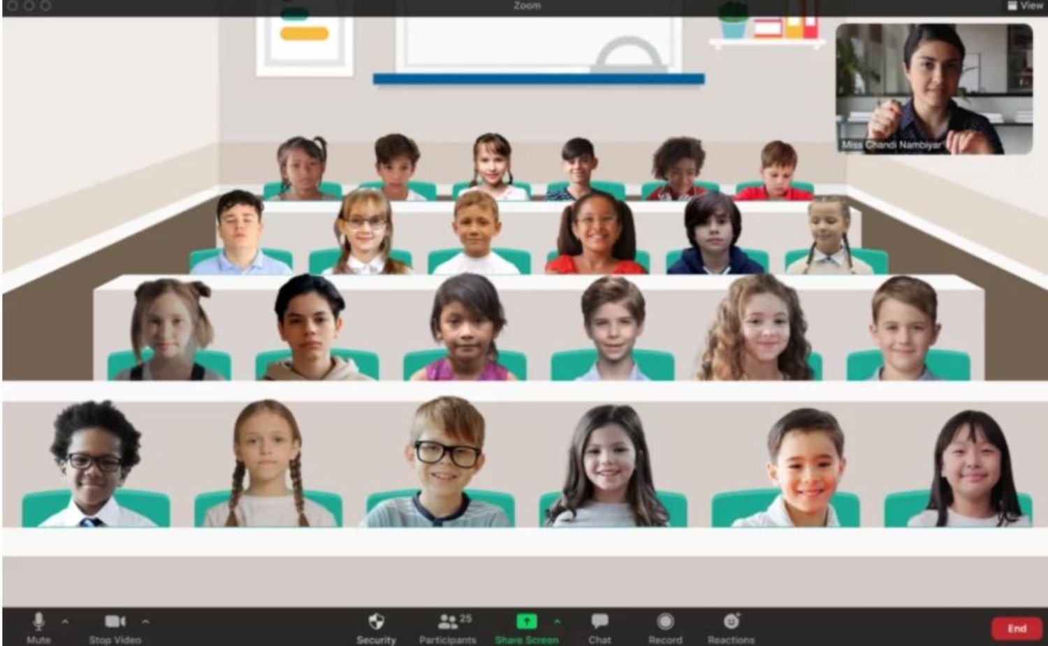 Zoom lanza «Vista inmersiva», que permite ver todos los participantes en una misma sala