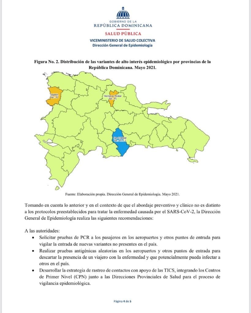 Emiten aviso sobre nuevas variantes de covid que circulan en 19 provincias del país 7 Aviso Covid 19 05 Emiten aviso sobre nuevas variantes de covid que circulan en 19 provincias del país