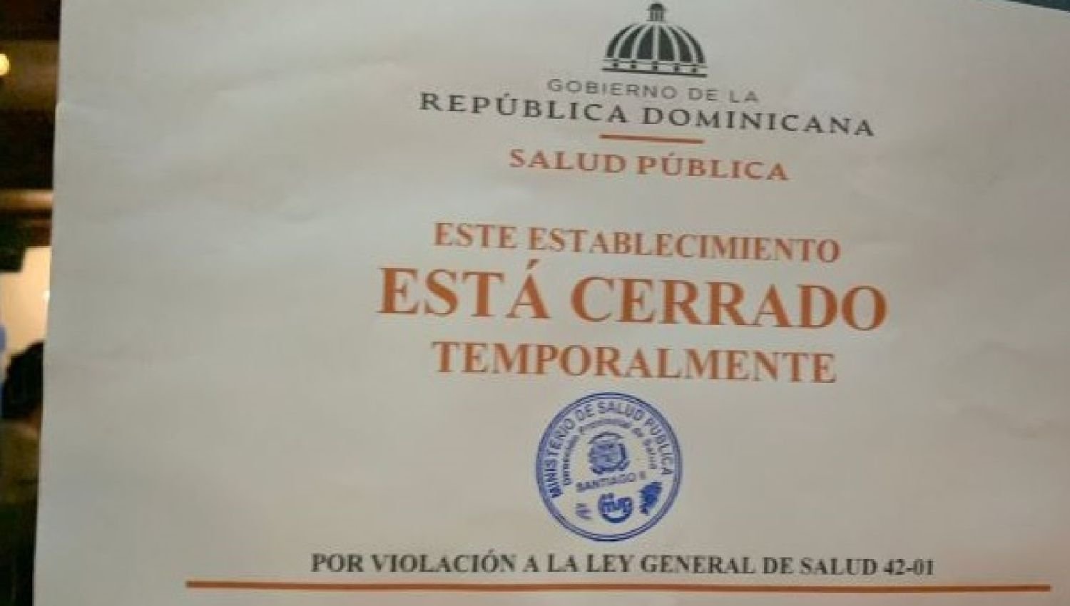 Autoridades cierran varios centros de diversión por violar protocolos salud 2 Autoridades cierran varios centros de diversión por violar protocolos salud