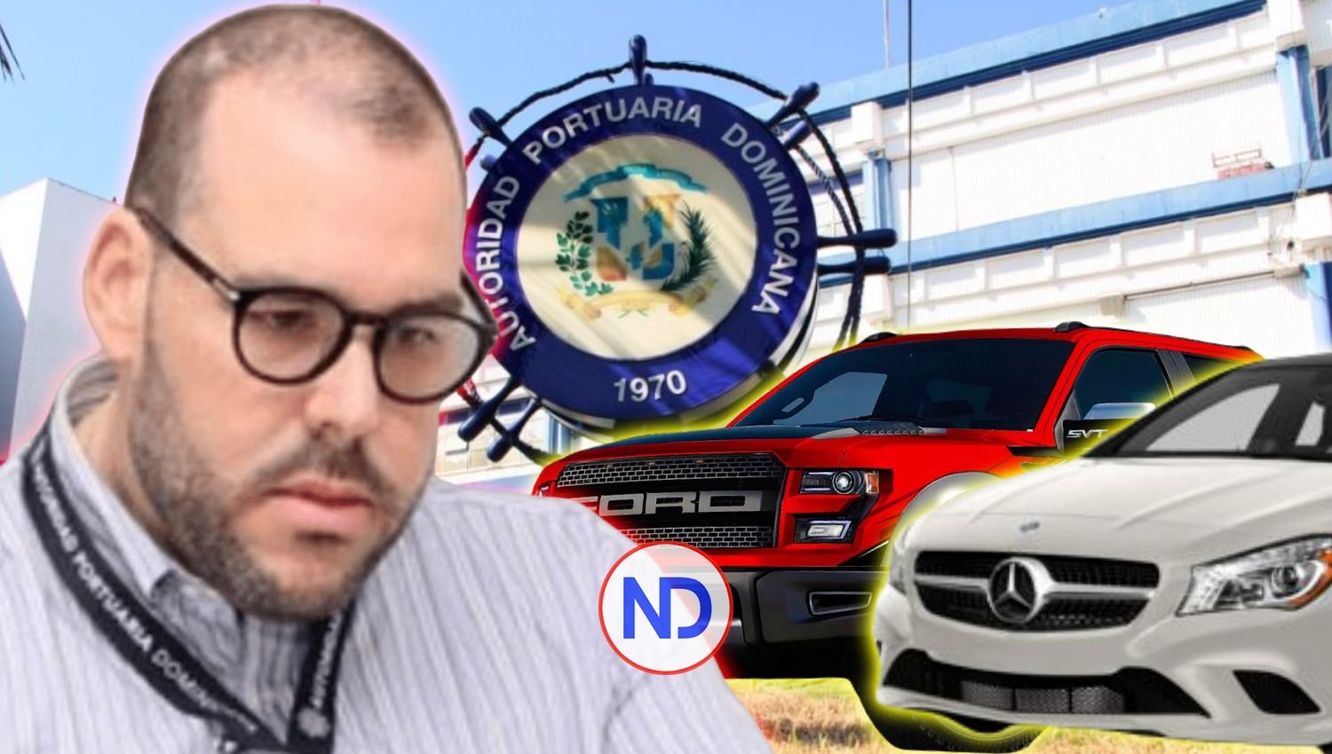 Contraloría: Gómez Casanova sustrajo de APORDOM un Mercedes Benz y un Ford Raptor