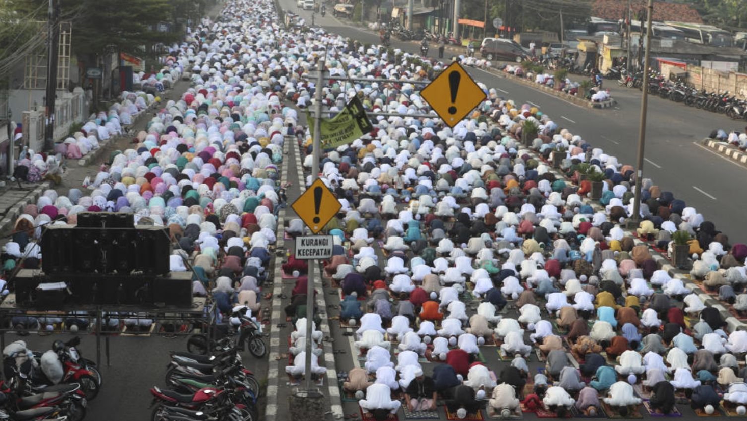 El fin del Ramadán queda empañado por el violento conflicto