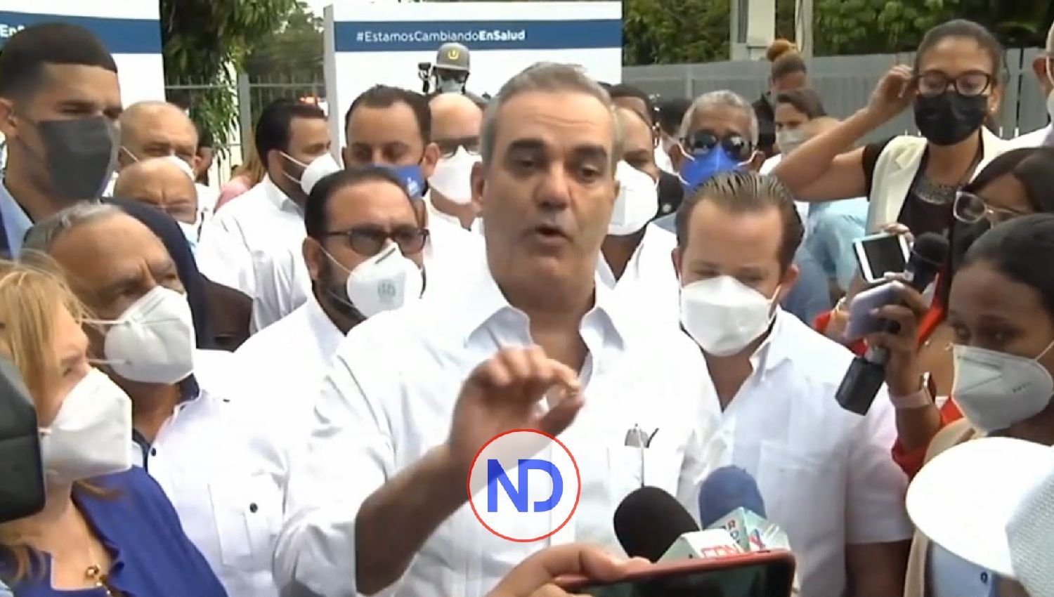 Video | Abinader, sobre el río Masacre: «Lo único que se aprobó fue crear una mesa técnica»