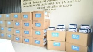 Salud Pública recibe donativo de 25 mil pruebas rápidas de COVID-19