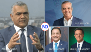 Carlos Gabriel asegura Abinader, Abel y Leonel serán candidatos presidenciales en 2024