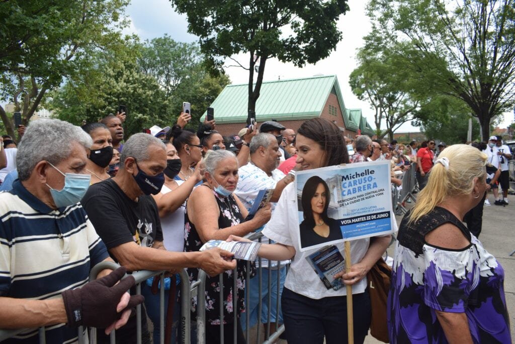 DSC 0433 Michelle Caruso Cabrera participa de encuentros en El Bronx