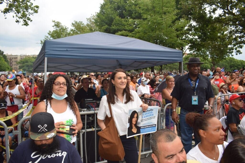 DSC 0499 Michelle Caruso Cabrera participa de encuentros en El Bronx