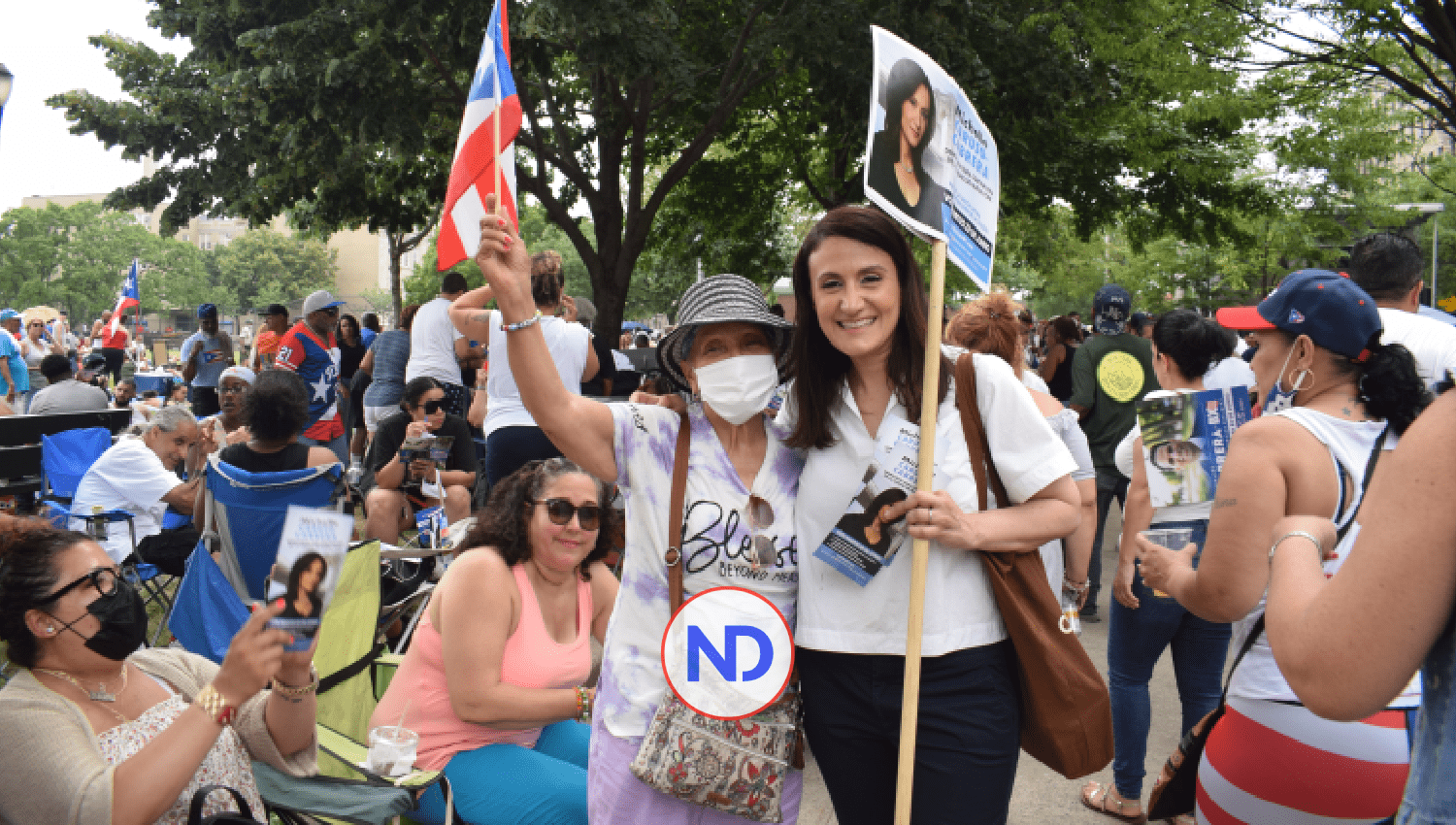 Michelle Caruso Cabrera participa de encuentros en El Bronx