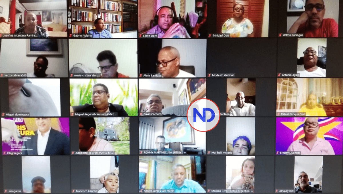 Dirección PLD valora asamblea virtual de circunscripciones 1 y 2 del exterior 2 Dirección PLD valora asamblea virtual de circunscripciones 1 y 2 del exterior