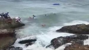 Rescatan 6 de las 21 personas que naufragaron cerca de la costa de Samaná