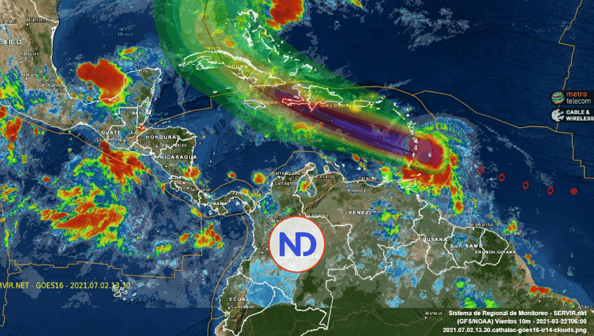 Huracán Elsa llegará el sábado a costas RD; COE declara alerta para 32 provincias