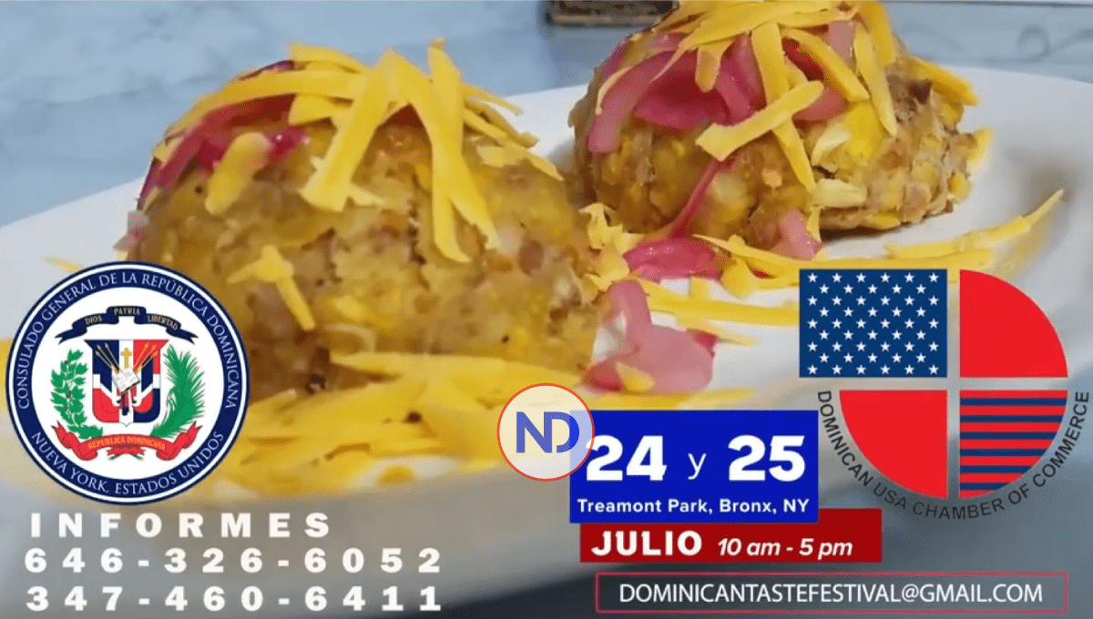 Invitan a disfrutar del «Dominican Taste Festival» en El Bronx