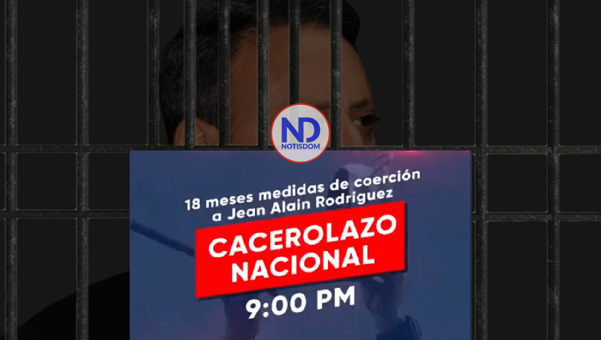 Video| Convocan a «Cacerolazo Nacional» en celebración por prisión de Jean Alain