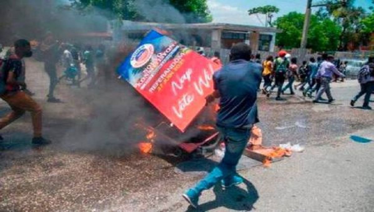 Gobierno calificó como acto terrorista reciente tiroteo en Haití