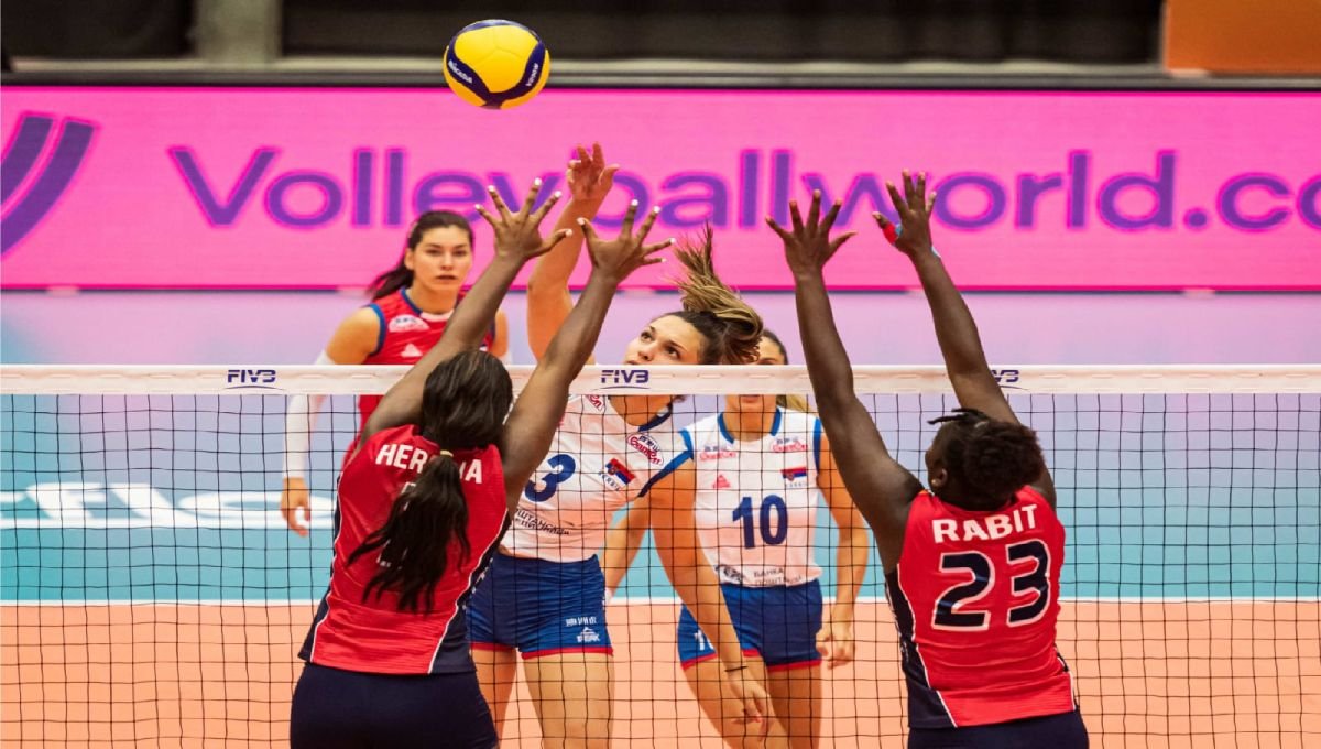 Serbia vence a RD en el Campeonato Mundial de Voleibol 2 Serbia vence a RD en el Campeonato Mundial de Voleibol