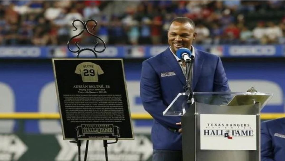 Adrian Beltré ya es un miembro del Salón de la Fama de Texas