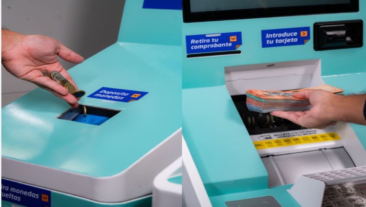 Popular inserta cajeros automáticos que aceptan monedas y mas billetes