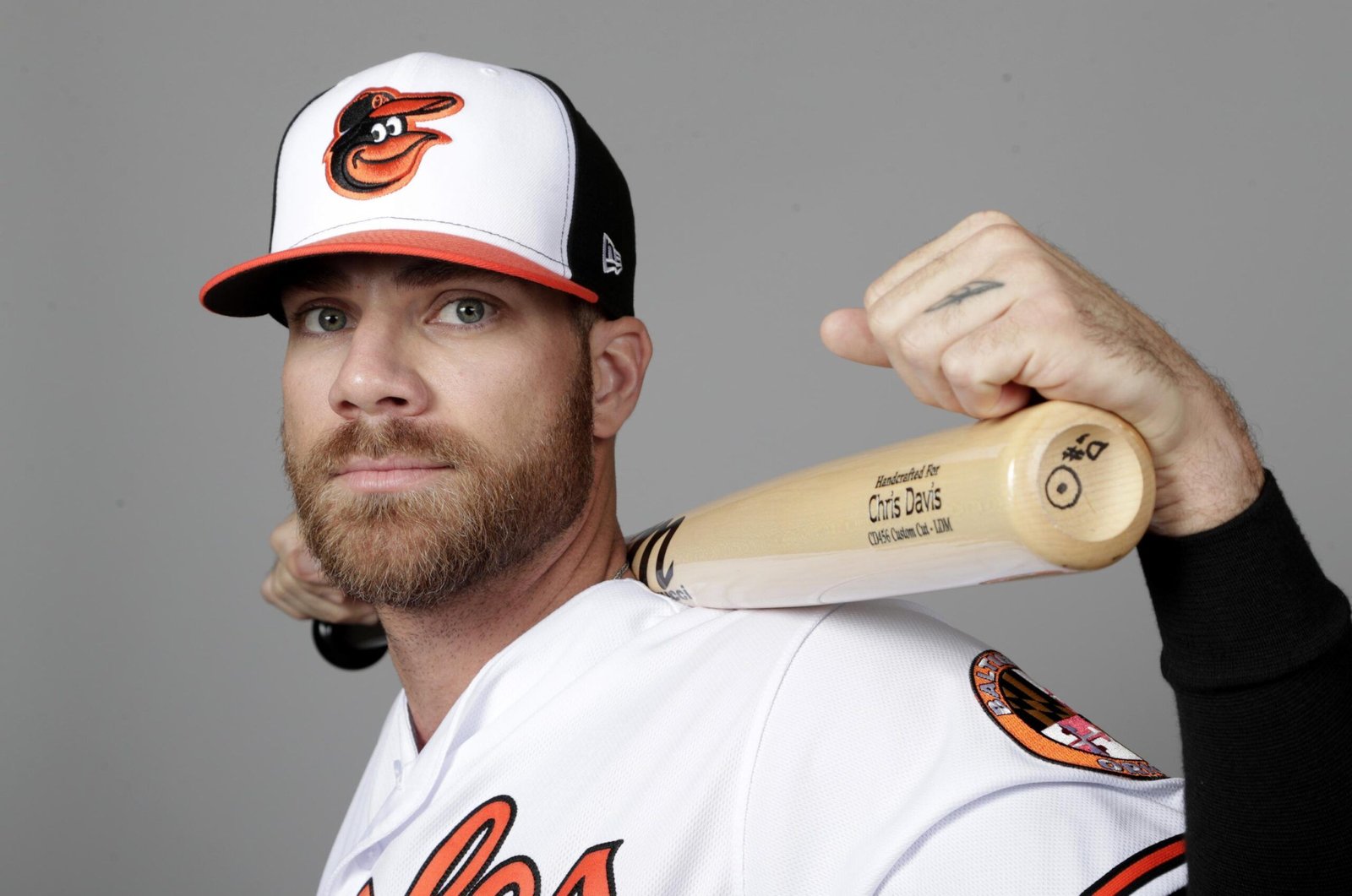 Lesión en la cadera obliga a Chris Davis a retirarse del béisbol activo