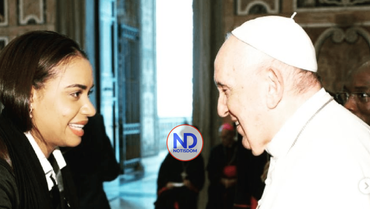El papa Francisco envía mensaje a RD con la diputada Betty Gerónimo