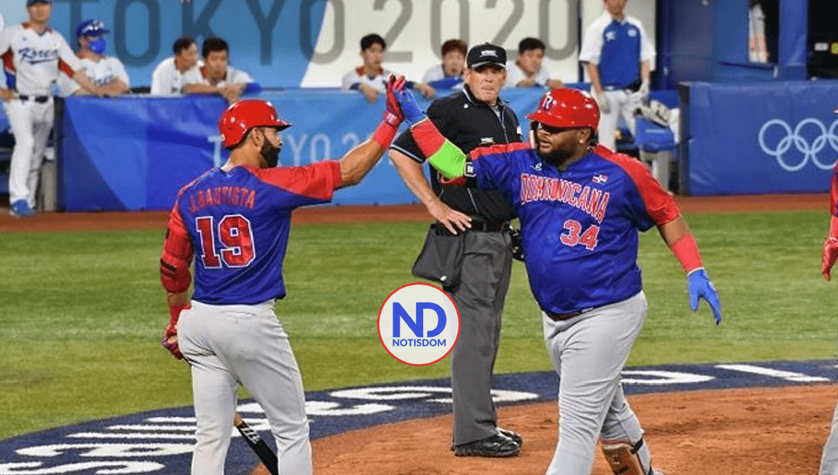 RD disputará bronce en béisbol con Corea del Sur este viernes en las Olimpiadas de Tokio