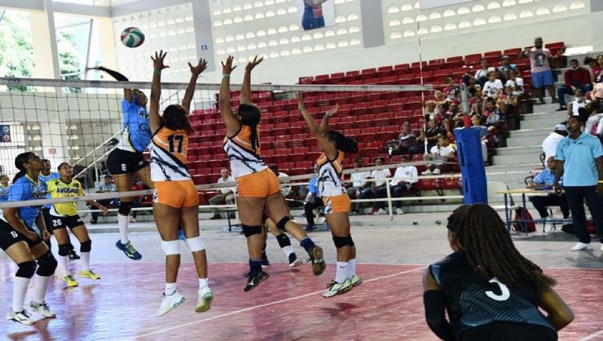 Provincia SD le gana a La Romana en Torneo Voleibol Femenino