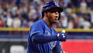 Wander Franco establece récord partidos seguidos embasándose