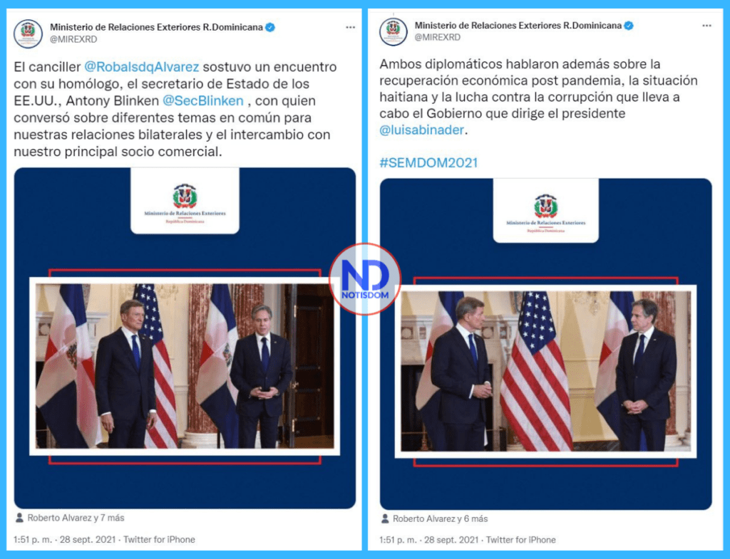 EEUU elogia a RD por lucha contra la corrupción y cree ha establecido un estándar 3 2 Twitter A COLLAGE EEUU elogia a RD por lucha contra la corrupción y cree ha establecido un estándar