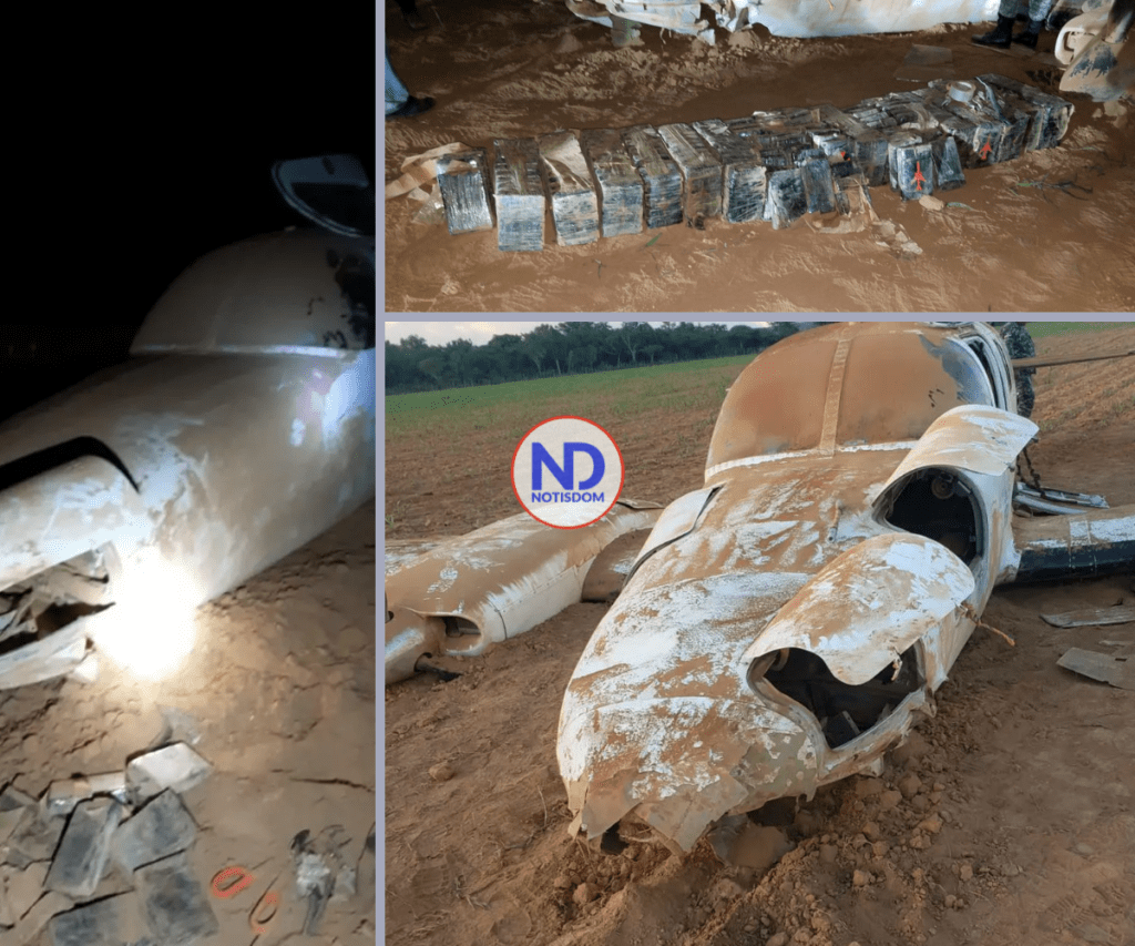 Avioneta que cayó en Oviedo con 275 paquetes de "cocaína" era seguida por Súper Tucanos 3 3 FOTOS B COLLAGE 4 Avioneta que cayó en Oviedo con 275 paquetes de "cocaína" era seguida por Súper Tucanos