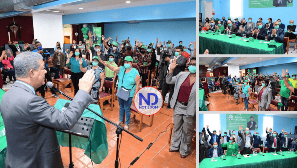 4 FOTOS C COLLAGE 4 Leonel: "En la Fuerza del Pueblo, jamás va a penetrar el dinero del narcotráfico"