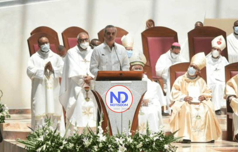 Abinader Monte Plata 01 Abinader promete 2da etapa del Santuario Cristo de los Milagros y dos carreteras para Monte Plata