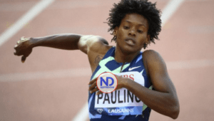 Marileidy Paulino queda en segundo lugar en la final de la Liga Diamante