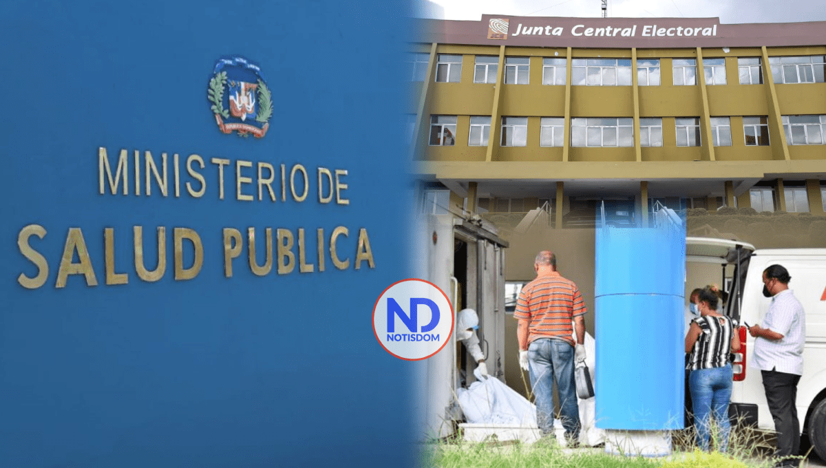 Salud Pública dice es única que puede dar datos oficiales; reporte de JCE es por error de médicos