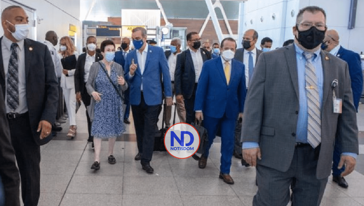 Presidente Abinader arriba a NY; Eligio Jáquez y Neftalí Fuerte resaltan expectativas