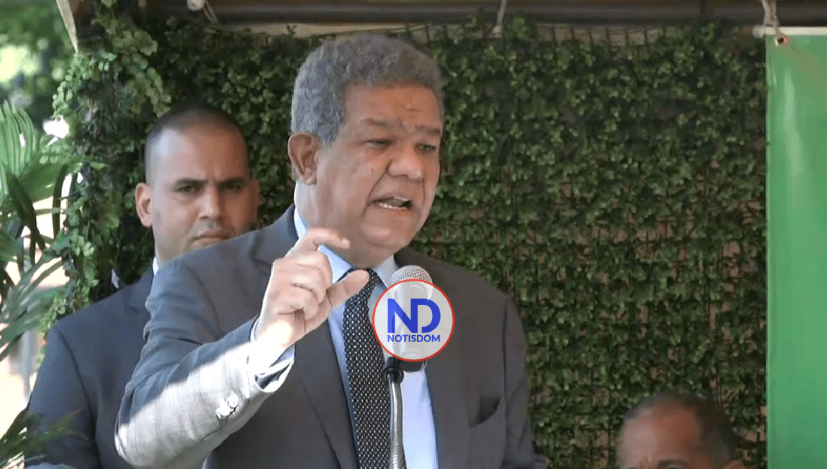 Leonel: «En la Fuerza del Pueblo, jamás va a penetrar el dinero del narcotráfico»