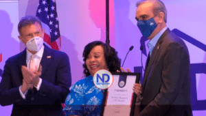 Presidente Abinader reconoce trayectoria de empresaria dominicana Bertha Margaris Gil