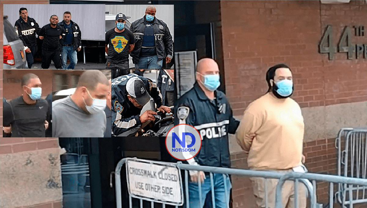 Nueve dominicanos son acusados en NY de robar 225 vehículos para enviarlos a RD