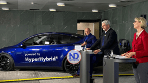 Alemanes transforman un Tesla Model Y en un auto de hidrógeno