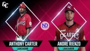 Gigantes contratan a lanzadores estadounidenses Carter y Rienzo