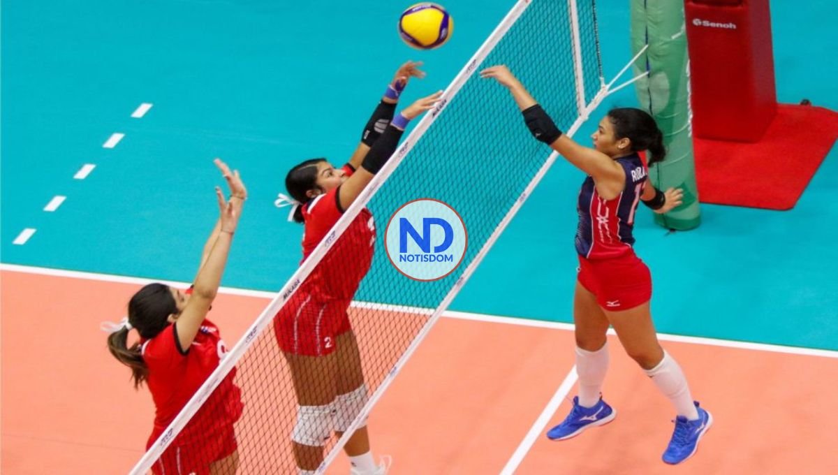 Voleibol RD vence a Puerto Rico en Campeonato Mundial U-18