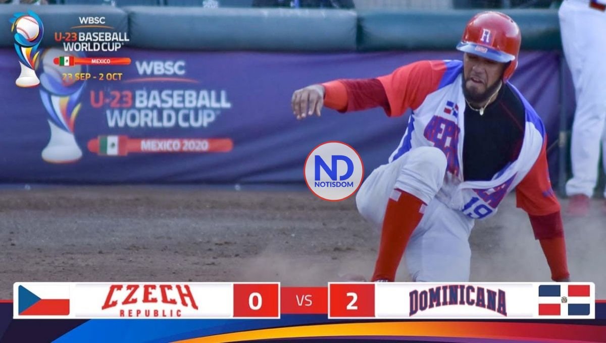 Dominicana vence a República Checa en Mundial Sub-23 Béisbol
