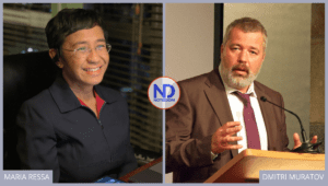 Periodistas de Filipinas y Rusia ganan el premio Nobel de la Paz