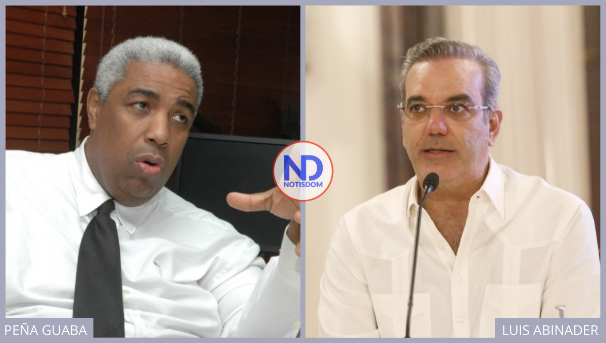 Peña Guaba a Luis Abinader: «Sin partido no hay base de apoyo real para su gobierno»