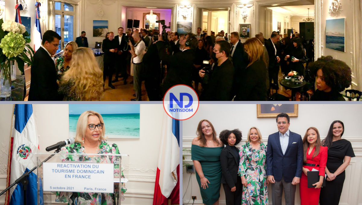MITUR y embajada RD en Francia relanzan con éxito el turismo dominicano en París