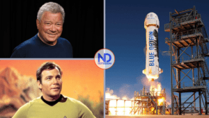 El Capitán Kirk, de Star Trek, viajará de verdad al espacio en la nave de Blue Origin