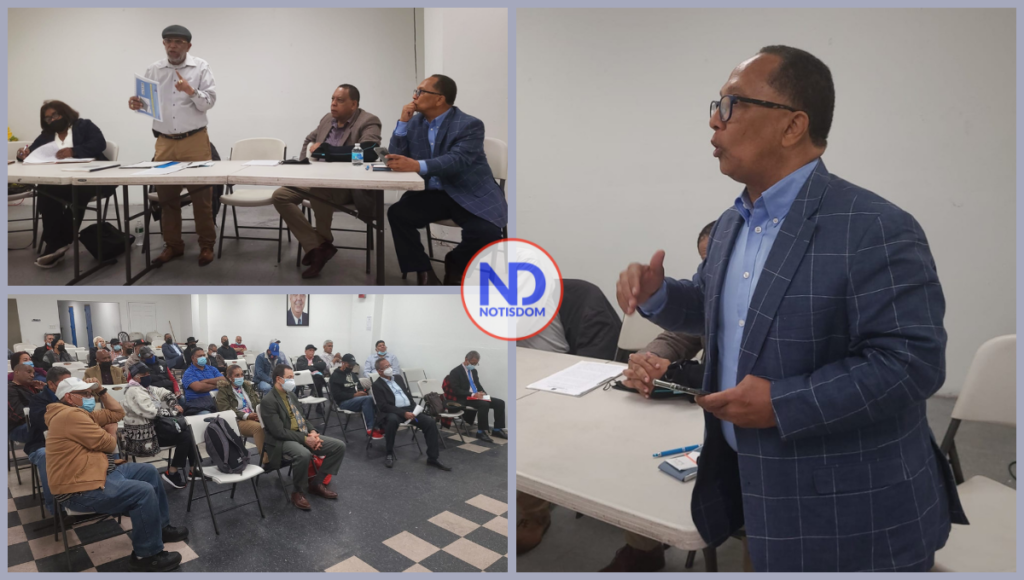 3 FOTOS B COLLAGE 18 David Williams pide a dirigentes defender el gobierno de Luis Abinader y el PRM